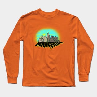 Grinner Mountain logo Long Sleeve T-Shirt